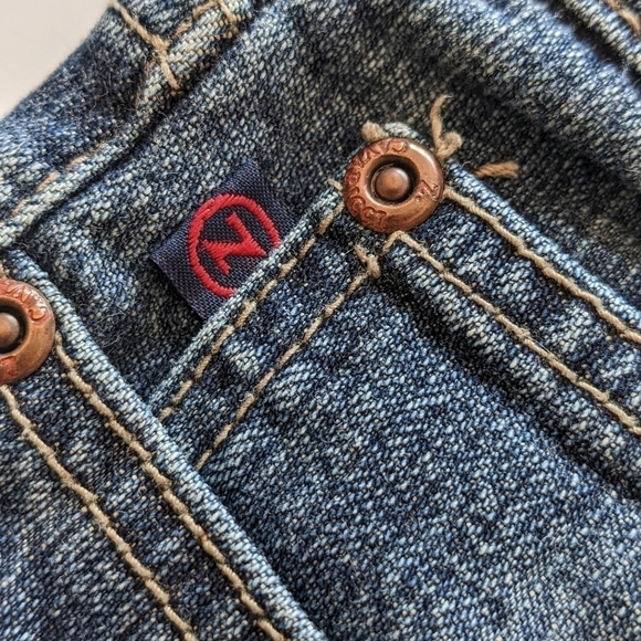 Z. Cavaricci Bumpster Girl Bootcut Jeans Size 9 30x32 - Picture 8 of 13